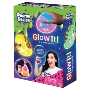 Doctor Squish Squishy Refill Pack Glow It! Edition (Image 1)