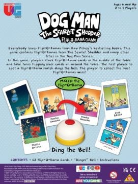 Dog Man The Scarlett Shedder Flip-O-Rama Game