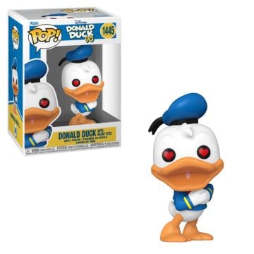 Donald Duck 90th Anniversary Donald Duck Heart Eyes Funko POP! Vinyl