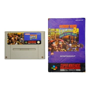 Donkey Kong Country 2: Diddy's Kong Quest (SNES) [Pre-Owned] (Cartridge & Manual)