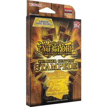 Yu-Gi-Oh Quarter Century Stampede Collection 3 Booster Tuckbox