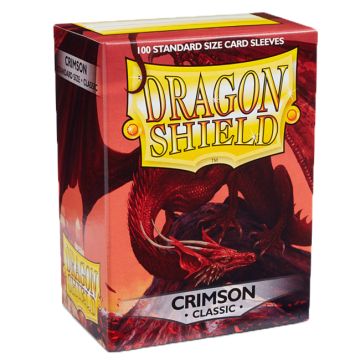 Dragon Shield Arteris Classic Crimson Sleeves 100 Pack