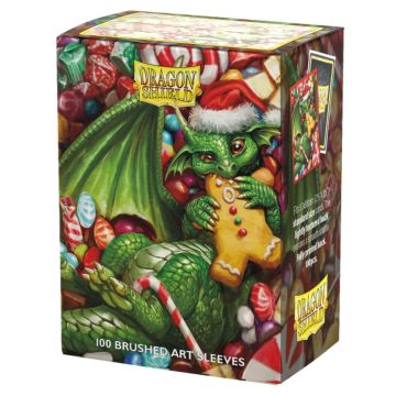 Dragon Shield: Christmas 2024 Brushed Art Sleeves 100 Pack