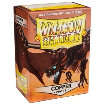 Dragon Shield Draco Primus Matte Copper Sleeves 100 Pack