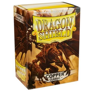 Dragon Shield Fiddlestix Classic Copper Sleeves 100 Pack
