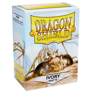 Dragon Shield Ogier Matte Ivory Sleeves 100 Pack
