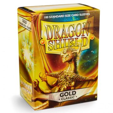 Dragon Shield Pontifex Classic Gold Sleeves 100 Pack
