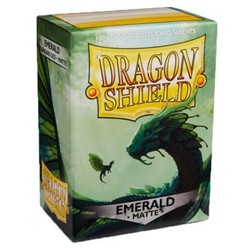 Dragon Shield Rayalda Matte Emerald Sleeves 100 Pack
