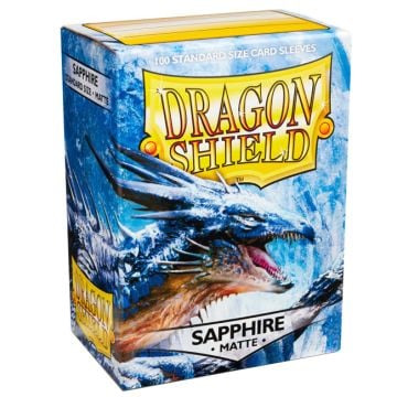 Dragon Shield Roiin & Royenna Matte Sapphire Sleeves 100 Pack
