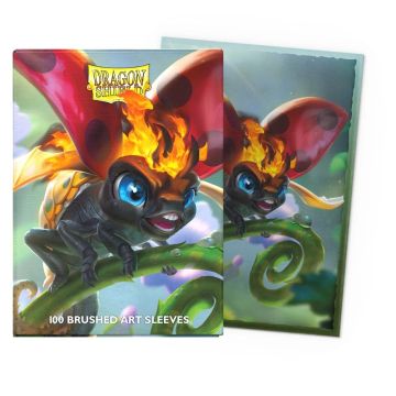 Dragon Shield Spirit Animal Dragons The Burnbug Brushed Art Sleeves 100 Pack (Image 1)