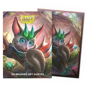 Dragon Shield Spirit Animal Dragons The Bushdrake Brushed Art Sleeves 100 Pack (Image 1)