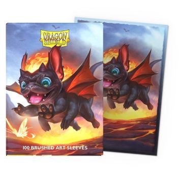 Dragon Shield Spirit Animal Dragons The Wufdragon Brushed Art Sleeves 100 Pack (Image 1)