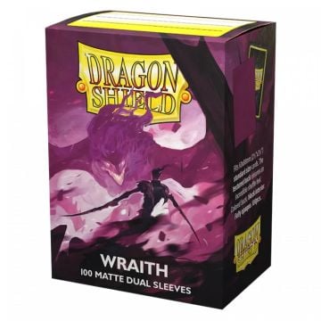 Dragon Shield Wraith 100 Matte Dual Sleeves (Image 1)