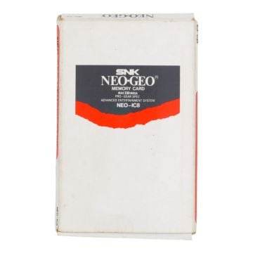 Neo Geo Memory Card Genuine (Japanese) (Complete)0