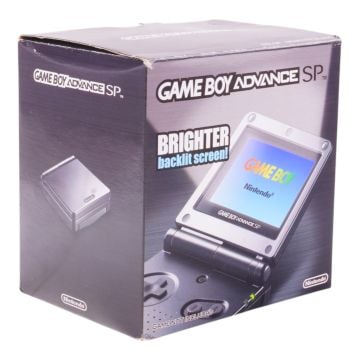 Nintendo Game Boy Advanced SP Graphite Black (Chinese Packaging) [Complete