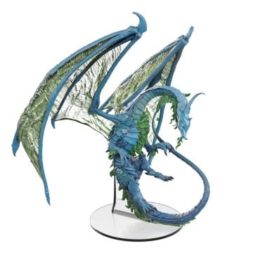 Dungeons & Dragons Icons of the Realms Adult Moonstone Dragon Premium Miniature Figure