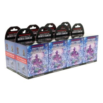 Dungeons & Dragons: Icons of the Realms Quests from the Infinite Staircase Pre-Painted Plastic Figures Booster Box (Image 3)