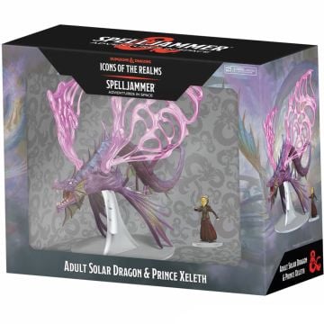 Dungeons & Dragons Icons of the Realms: Spelljammer Adult Solar Dragon & Prince Xeleth Premium Set