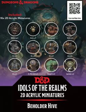 Dungeons & Dragons Idols of the Realms Beholder Hive 2D Set