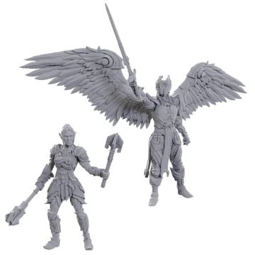 Dungeons & Dragons: Nolzur's Marvelous Miniatures Dame Aylin & Minthara Baldur's Gate 3 Special Edition