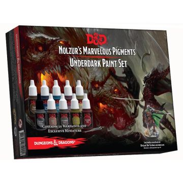 Dungeons & Dragons: Nolzur's Marvelous Pigments Monster Underdark Paint Set