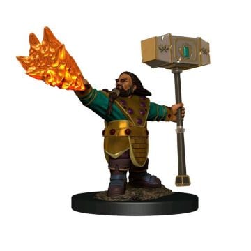 Dungeons & Dragons Premium Male Dwarf Cleric Pre-Painted Figure