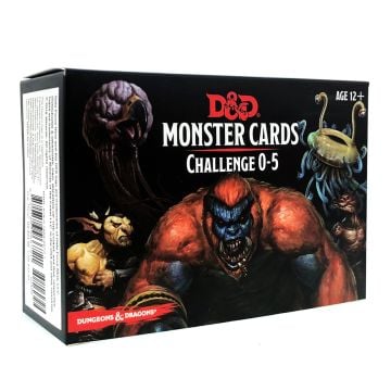 Dungeons & Dragons: Spellbook Monster Challenge 0-5 Cards