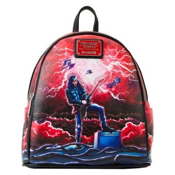 Loungefly Stranger Things Eddie Munson Tribute Glow Faux Leather Mini Backpack