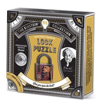 Professor Puzzle Einstein's Freedom Lock Puzzle