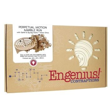 Engenius Contraptions Perpetual Motion Double Marble Run Model Kit