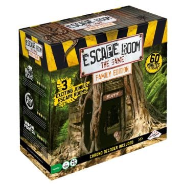 Escape Room the Game Jungle Family Edition Board Game
