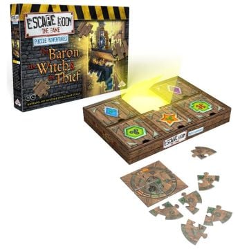 Escape Room The Game Puzzle Adventures The Baron The Witch & The Thief Board Game