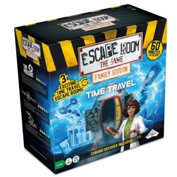 Escape Room the Game Time Travel Family Edition Board Game