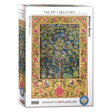 Eurographics Morris Tree of Life Tapestry 1000 Piece Jigsaw Puzzle0