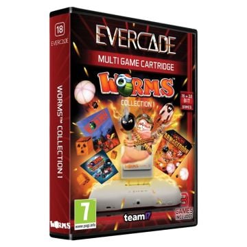 Evercade Worms Collection 1 Cartridge