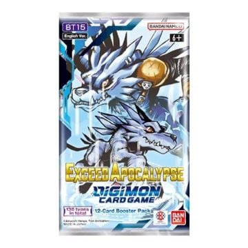 Digimon Trading Card Game Series 15 Exceed Apocalypse BT15 Booster Pack