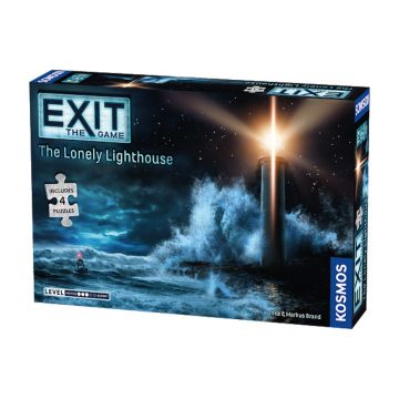 Exit the Game The Lonely Lighthouse Jigsaw Puzzle and Board Game