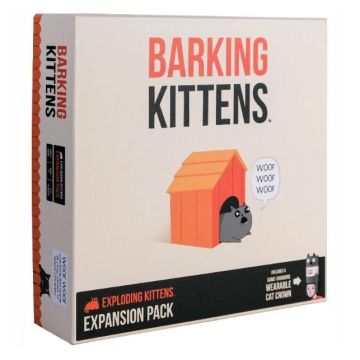 Exploding Kittens Barking Kittens Expansion Card Game