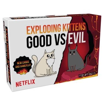 Exploding Kittens Good VS Evil Card Game
