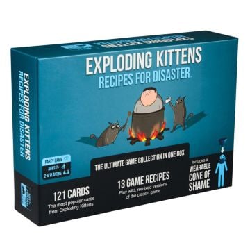 Exploding Kittens Recipes for Disaster Card Game