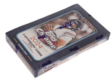 Topps 2024 Chrome Football Hobby Box