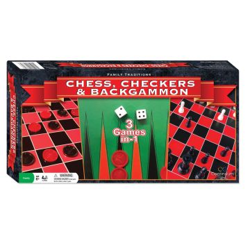 Family Traditions Chess Checkers & Backgammon (Image 5)