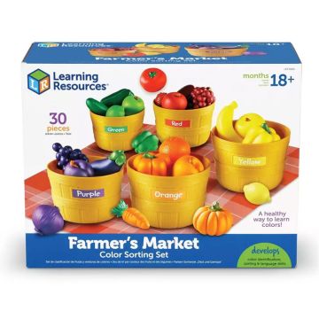 Learning Resources Farmers Market Sorting Set
