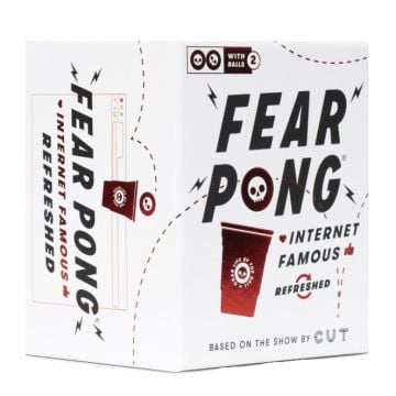 Fear Pong Internet Famous Refreshed Card Game