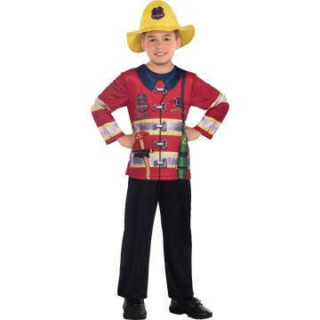 Fireman Sustainable Child Costume Size 2-3 Years
