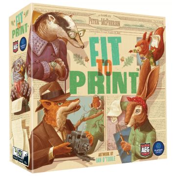 Fit to Print Board Game