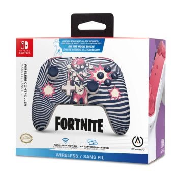 PowerA Wireless Controller For Nintendo Switch (Fortnite Cuddle Team Leader)