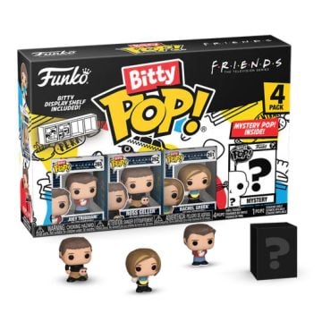 Friends Joey Tribbiani Bitty 4 Pack Funko POP! Vinyl