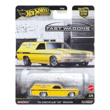 Hot Wheels Premium Car Culture Fast Wagons 1970 Chevelle SS Wagon