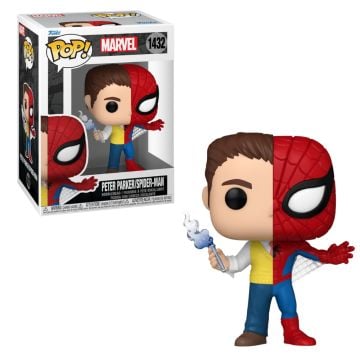 Marvel Comics Peter Parker/Spider-Man Split Funko POP! Vinyl (Image 1)